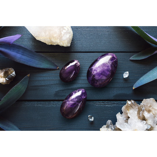 Amethyst Yoni Eggs - Kegal Balls
