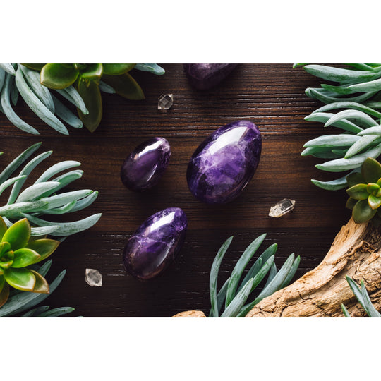 Amethyst Yoni Eggs - Kegal Balls