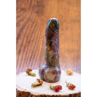 Ocean Jasper Phallic Crystal