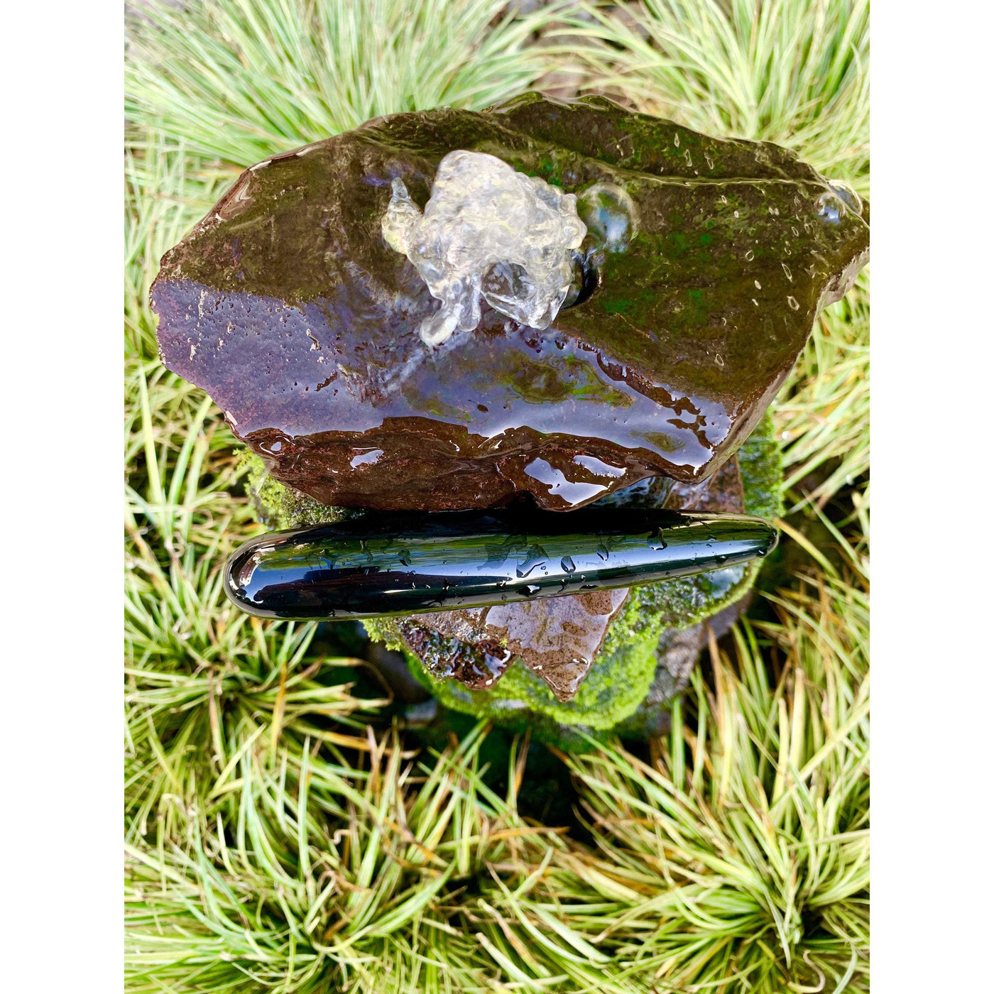 black crystal yoni wand 