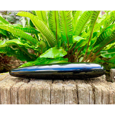 obsidian crystal dildo