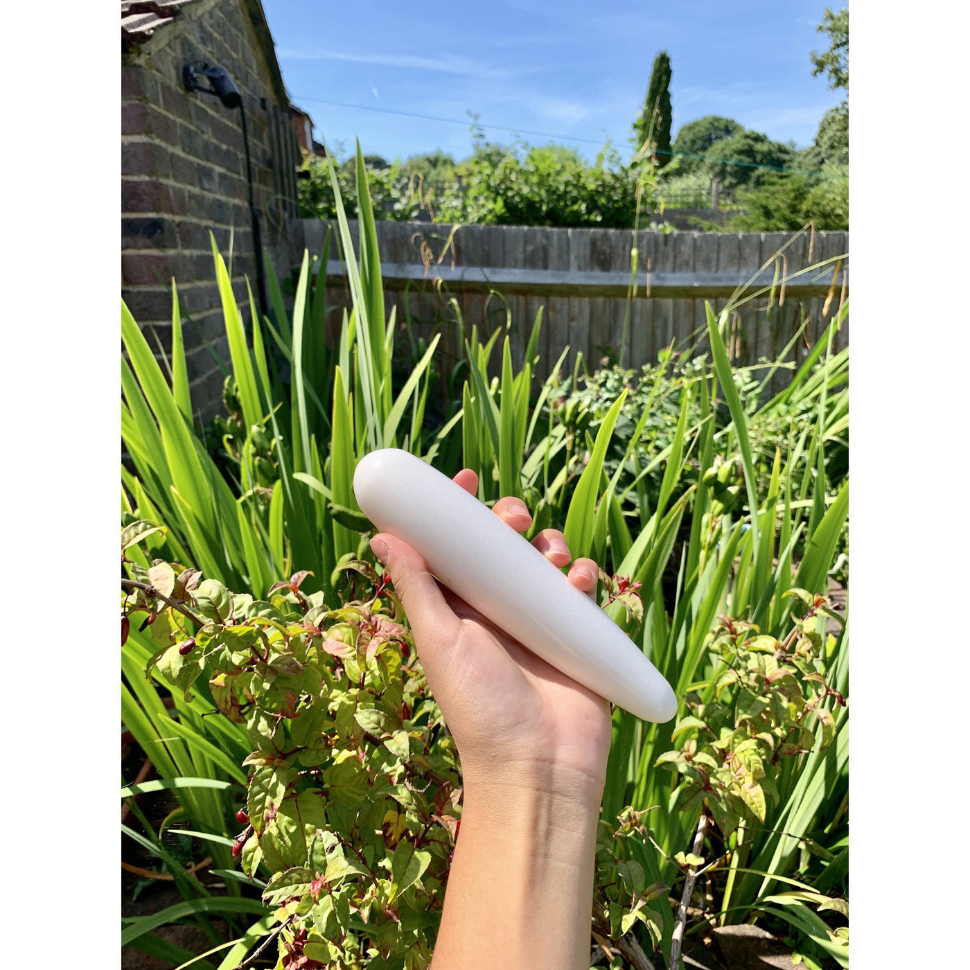 White Jade Yoni Wand