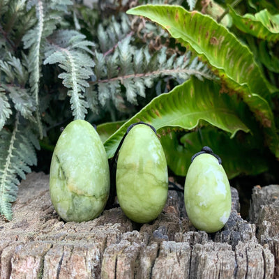 Pure Green Jade Yoni Eggs