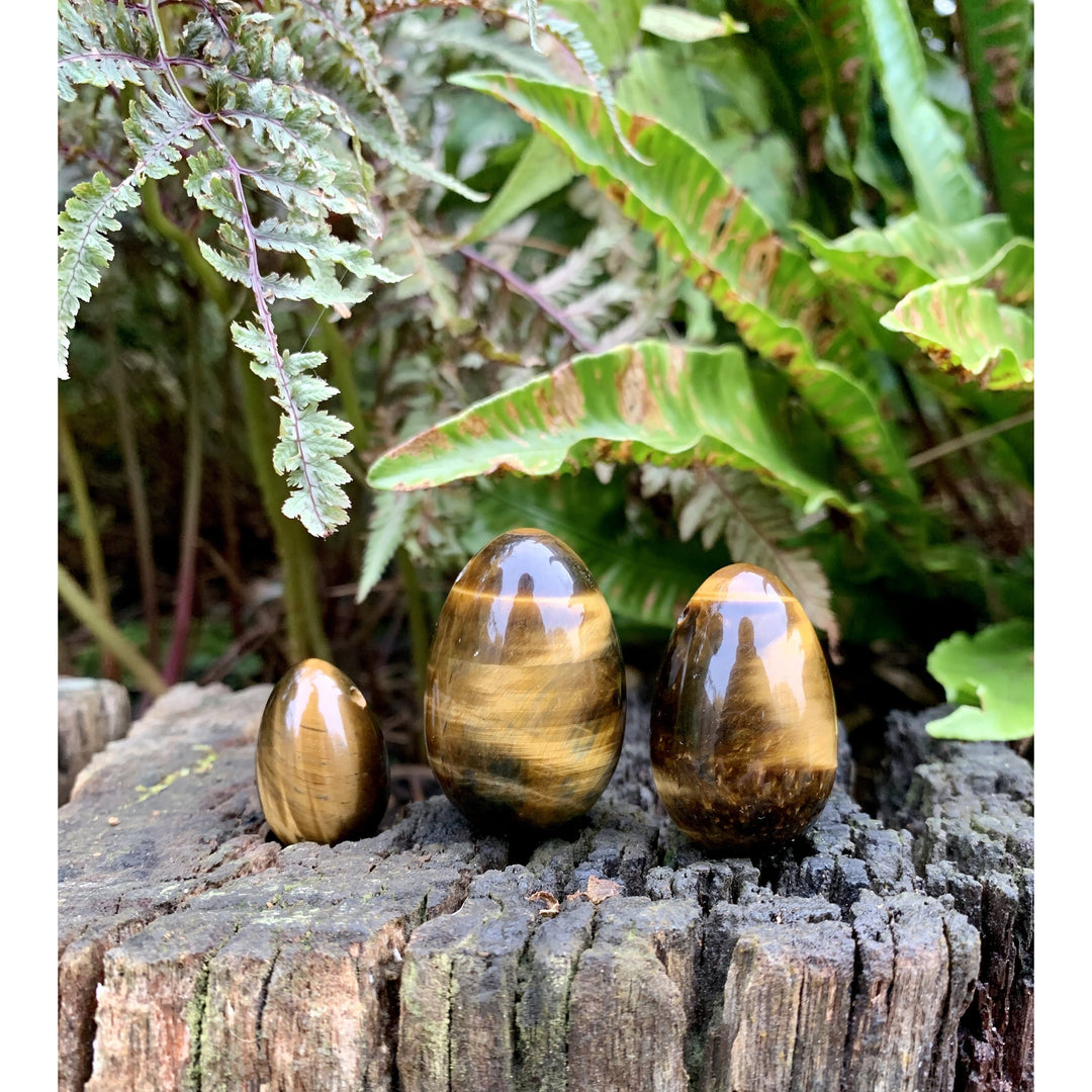 Tigers Eye Yoni Eggs