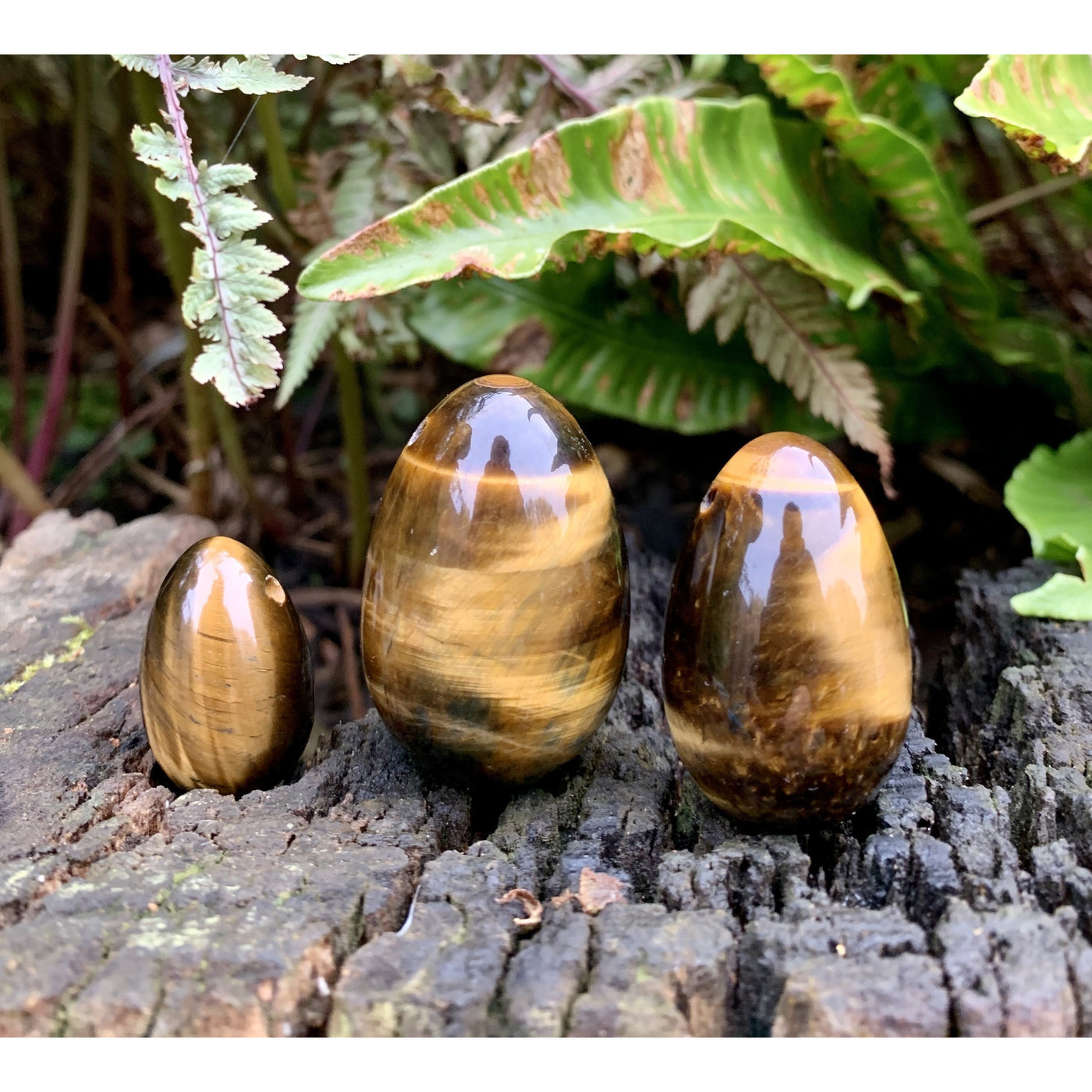 Tigers Eye Yoni Eggs