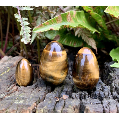 Tigers Eye Yoni Eggs